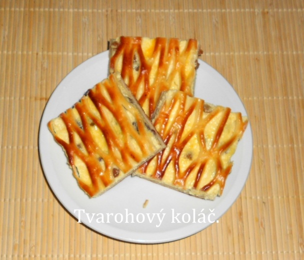 Mriežkovaný tvarohový koláč s netradičnou plnkou (fotorecept) - obrázok 12