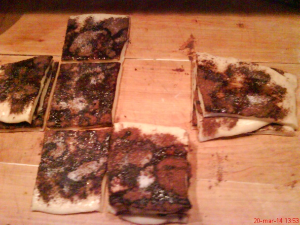 Trhací kakaový koláč (fotorecept) - obrázok 6