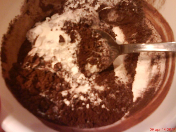 Tvarohovo-čokoládový prevrátený koláč (fotorecept) - obrázok 3