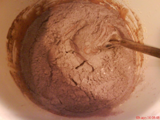 Tvarohovo-čokoládový prevrátený koláč (fotorecept) - obrázok 4