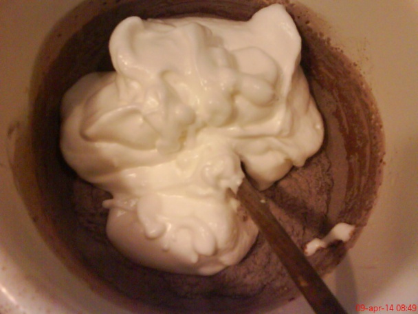 Tvarohovo-čokoládový prevrátený koláč (fotorecept) - obrázok 5