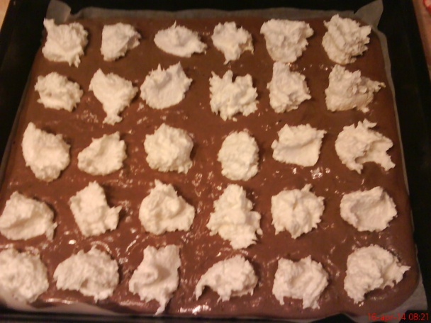 Kokosovo-čokoládové rezy (fotorecept) - obrázok 6