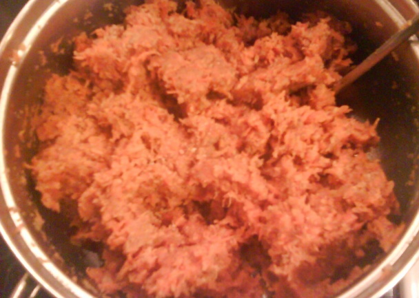 Zemiakový koláčik s mrkvovou plnkou (fotorecept) - obrázok 5