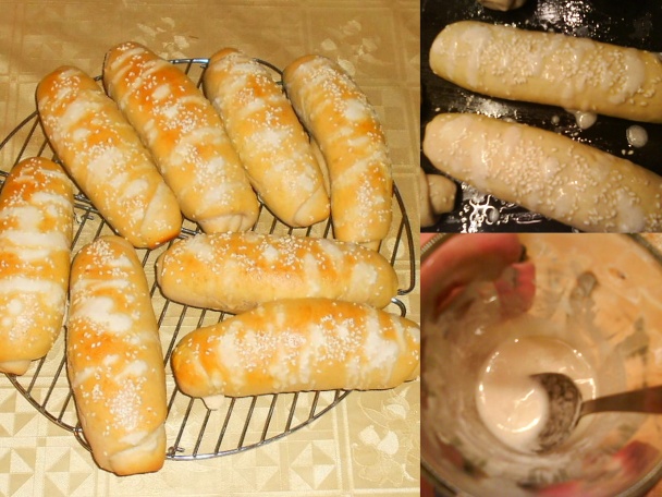 Slané sezamové rožky (fotorecept) - obrázok 3