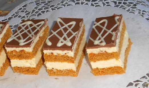 Karamelové rezy s vanilkovým krémom (fotorecept) - obrázok 9