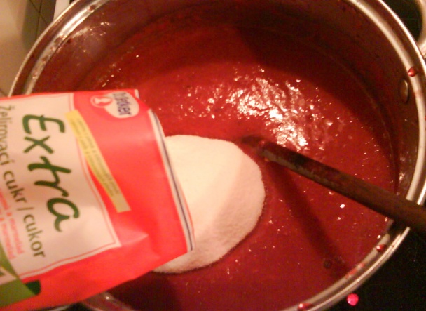 Rebarborovo-jahodový džem (fotorecept) - obrázok 4