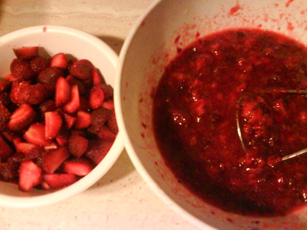 Jahodová nepečená tortička (fotorecept) - obrázok 1