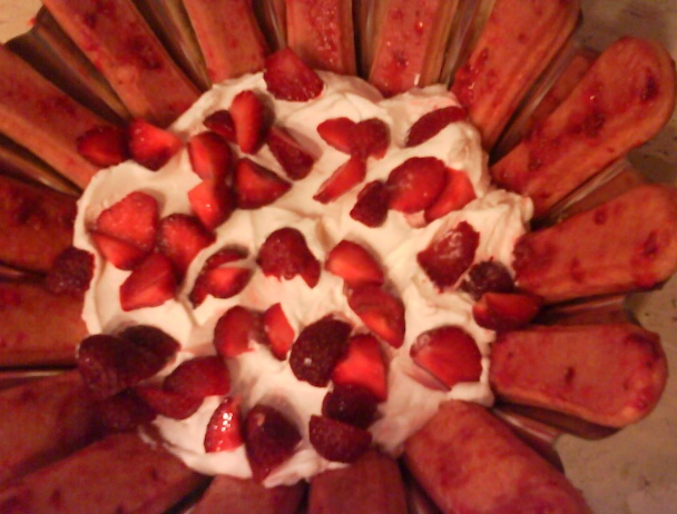 Jahodová nepečená tortička (fotorecept) - obrázok 6