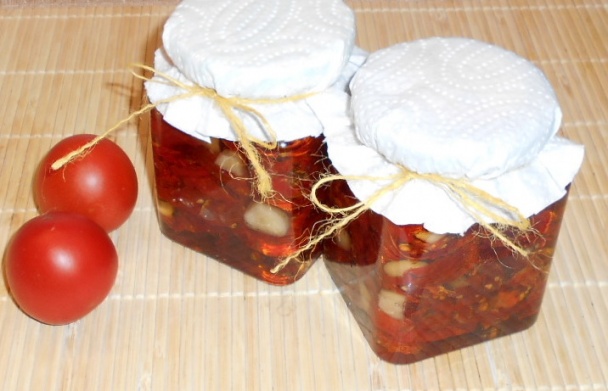 Sušené paradajky naložené v oleji (fotorecept) - obrázok 9
