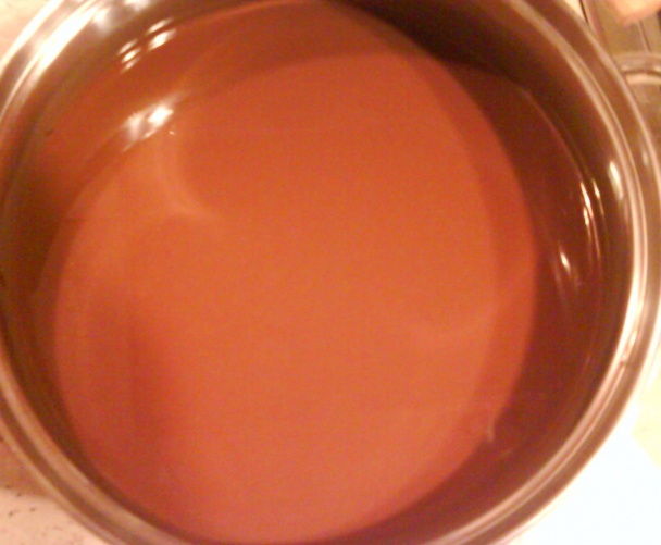 Čokoládový likér z Ľadových gaštanov (fotorecept) - obrázok 4