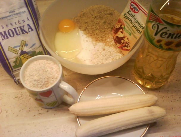 Cookies s banánom (fotorecept) - obrázok 1