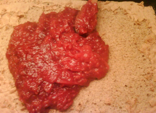 Orechovo-čerešňové rezy (fotorecept) - obrázok 5