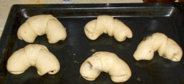 Svätomartinské rožky kysnuté (fotorecept) - obrázok 6