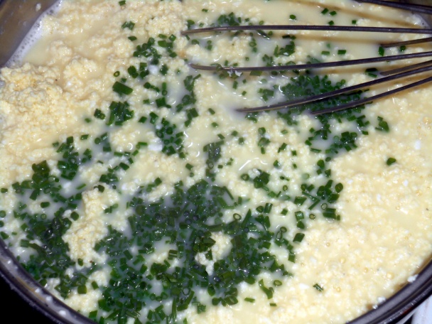 Vajcová hrudka s pažítkou (fotorecept) - obrázok 2