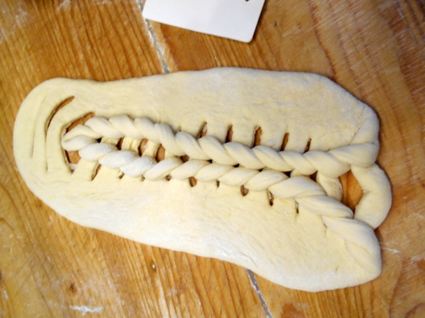 Tvarohový koláč s vrkočom (fotorecept) - obrázok 6