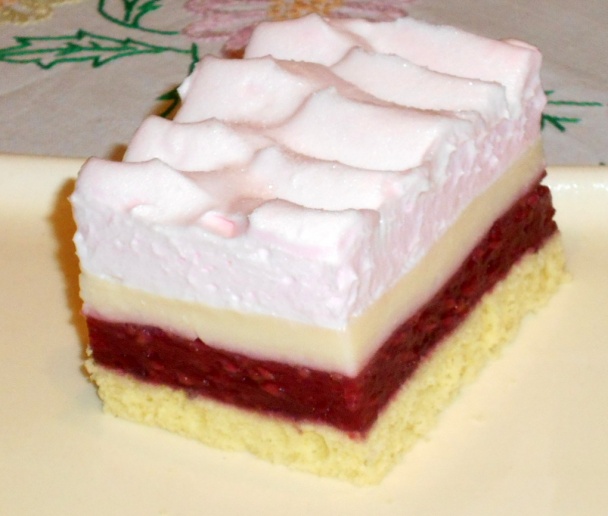 Višňovo-smotanové rezy (fotorecept) - obrázok 6