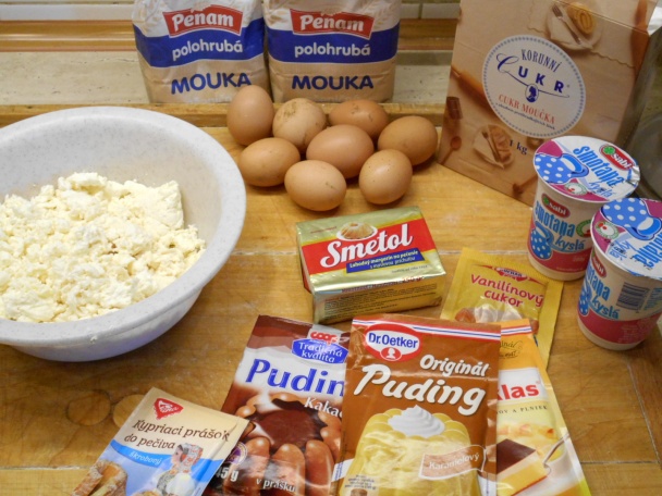 Tvarožník trojakej farby (fotorecept) - obrázok 1