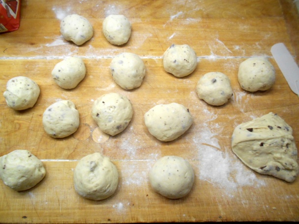 Panbrioche s tvarohom a čokoládou (fotorecept) - obrázok 5