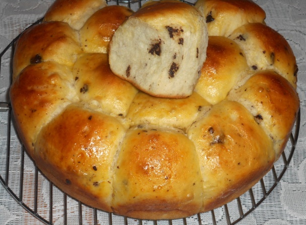 Panbrioche s tvarohom a čokoládou (fotorecept) - obrázok 9