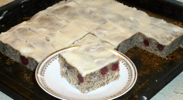 Tvarohový makovec s višňami (fotorecept) - obrázok 7