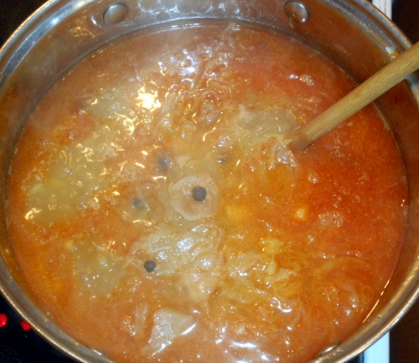 Kapustová polievka podľa babkinho receptu (fotorecept) - obrázok 4