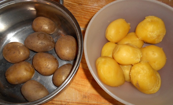 Zemiakové guľky s údenou šunkou (fotorecept) - obrázok 1