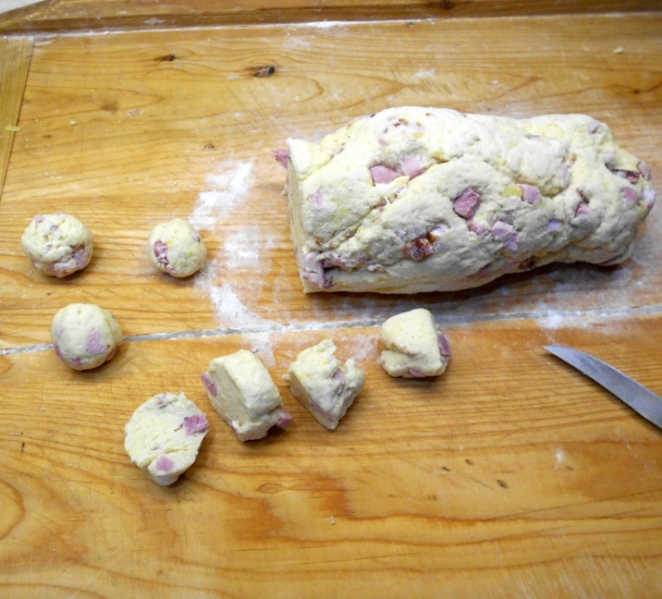 Zemiakové guľky s údenou šunkou (fotorecept) - obrázok 4