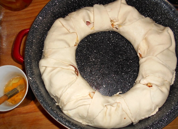 Brunch Ring slanina, vajce a syr (fotorecept) - obrázok 7