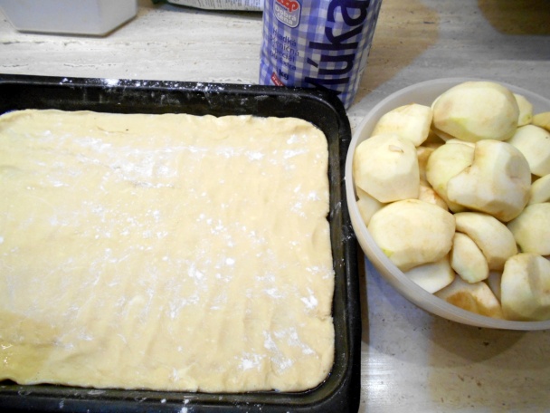 Lacný jablkový koláč (fotorecept) - obrázok 2