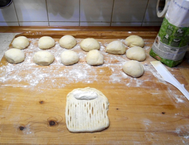 Tvarohové rožteky (fotorecept) - obrázok 3