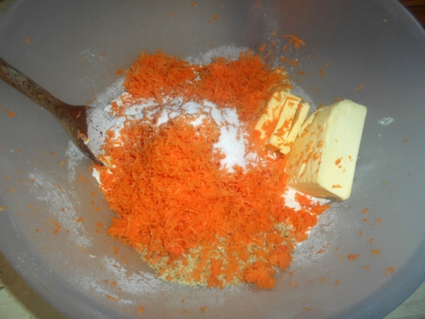 Mrkvové rezy s vločkami (fotorecept) - obrázok 2