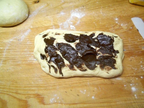 Mäkučký dvojfarebný koláč z pekárničky (fotorecept) - obrázok 6