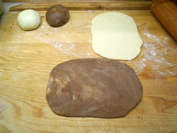 Mäkučký dvojfarebný koláč z pekárničky (fotorecept) - obrázok 8