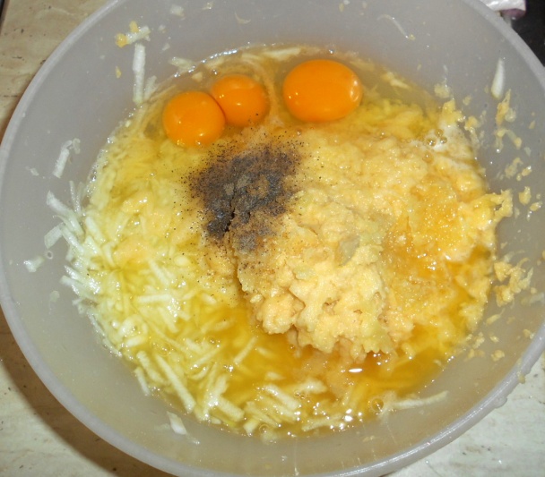 Cuketové placky so slaninou (fotorecept) - obrázok 3