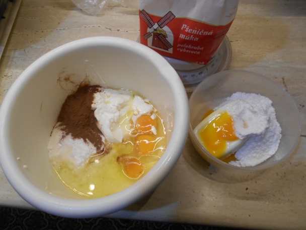 Smotanový koláč s tvarohom (fotorecept) - obrázok 1