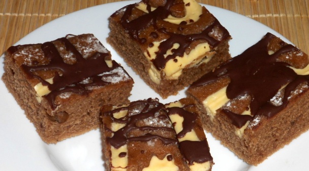 Smotanový koláč s tvarohom (fotorecept) - obrázok 4