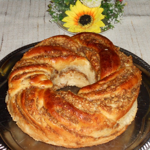 Orechovo-vanilkový veniec (fotorecept) - obrázok 5