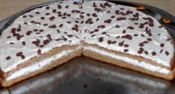 Gaštanový zákusok bez múky (fotorecept) - obrázok 7