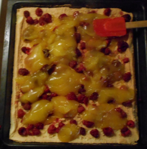 Svieži malinový zákusok s parížskou šľahačkou (fotorecept) - obrázok 5