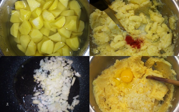 Zemiakové beľušky z nekysnutého tvarohového cesta (fotorecept) - obrázok 1