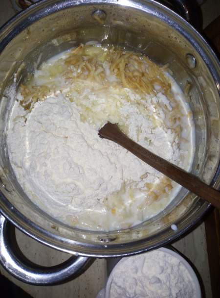 Jablkové placky (fotorecept) - obrázok 1