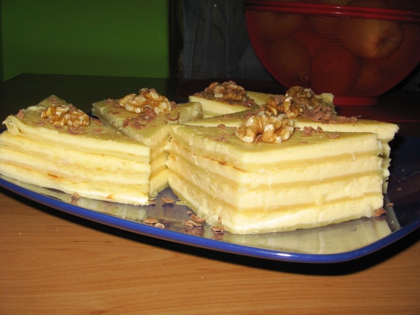 Jemný tvarohový zákusok - obrázok 3