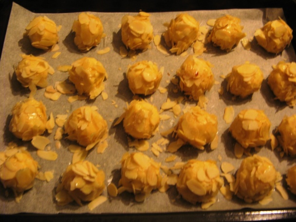 Vianočné maslové mandľovky - obrázok 2