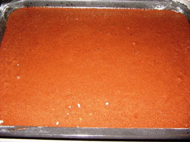 Čokoládovo-sezamový koláčik - obrázok 2