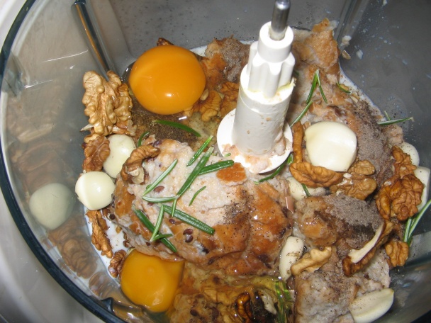 Pečený bôčik s orechovou plnkou - obrázok 3