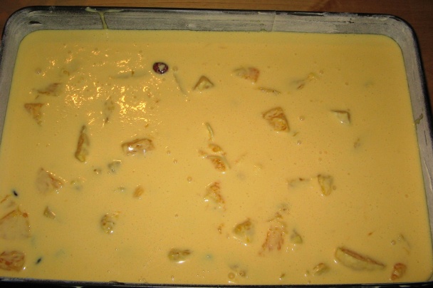 Tvarohový koláč s kúskami ovocia (fotorecept) - obrázok 7