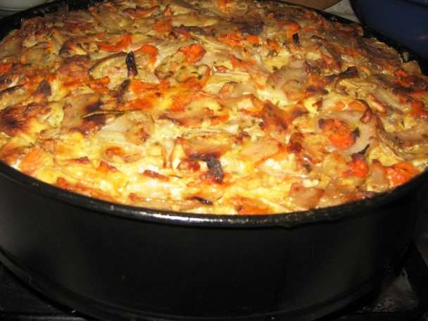 Prsia na sezame s prílohou zelenino-ovocného nákypu (fotorecept) - obrázok 10