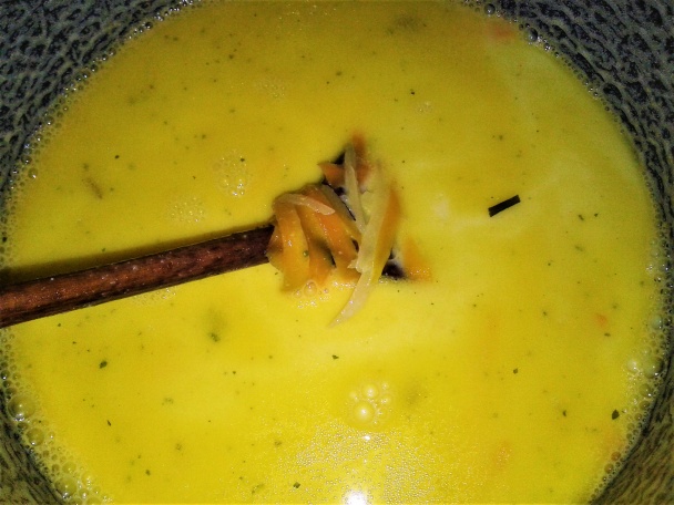 Polievka hrášková s mrkvou na kyslo (fotorecept) - obrázok 3