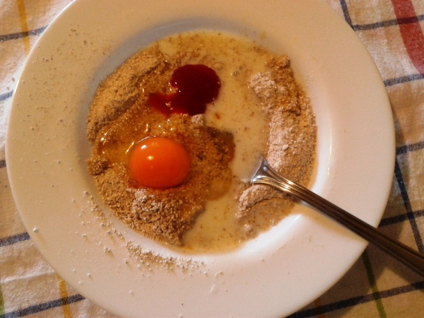 Bravčová krkovička obalená v krúpovom cestíčku (fotorecept) - obrázok 1