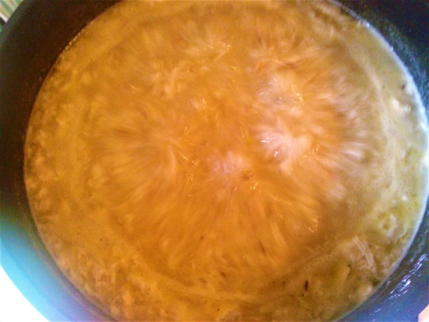 Cesnaková polievka s krúpami a vajcom (fotorecept) - obrázok 3